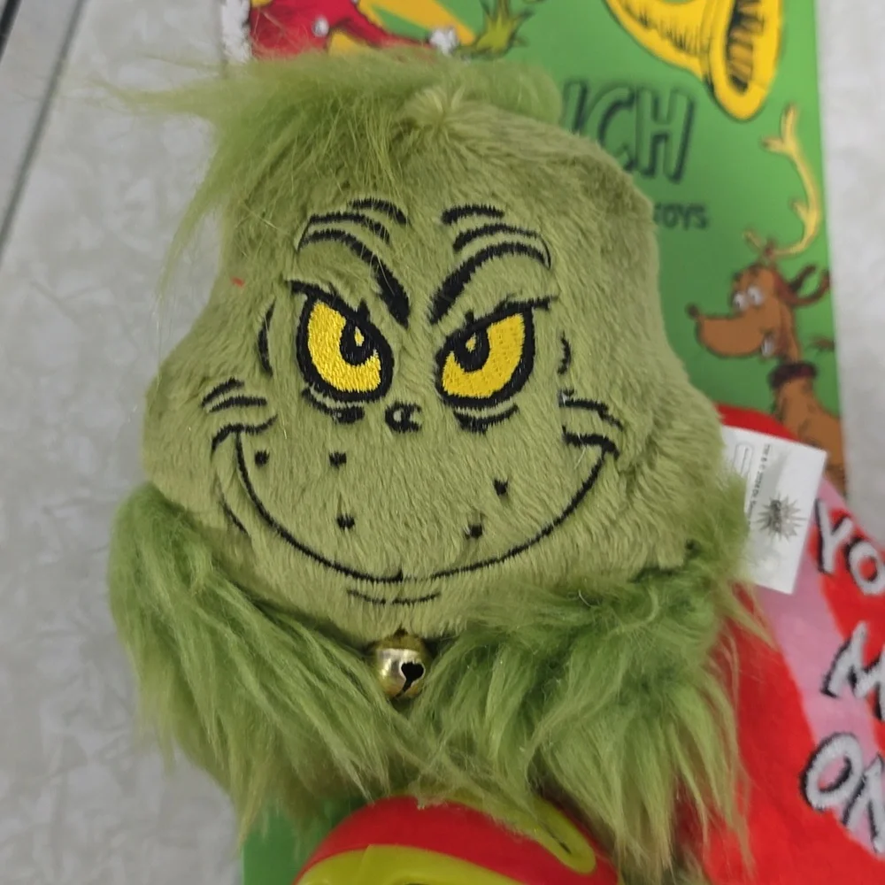 Grinch Christmas Cat Toys‎ NWT